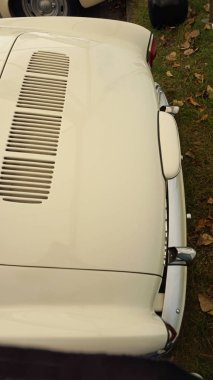 eski bir araba yakın çekim