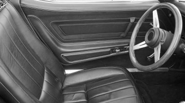 eski bir araba yakın çekim