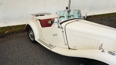 eski bir araba yakın çekim