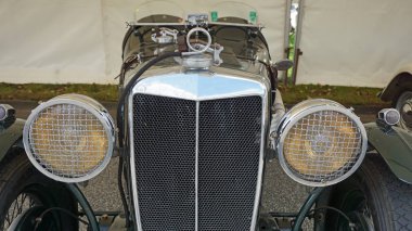 eski bir araba yakın çekim