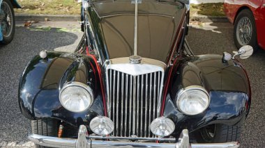 eski bir araba yakın çekim