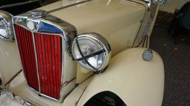 eski bir araba yakın çekim