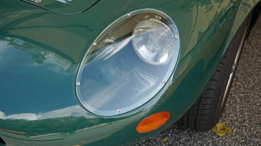 eski bir araba yakın çekim