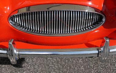 eski bir araba yakın çekim