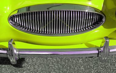 eski bir araba yakın çekim