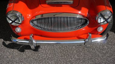 eski bir araba yakın çekim