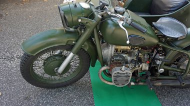 eski bir araba yakın çekim