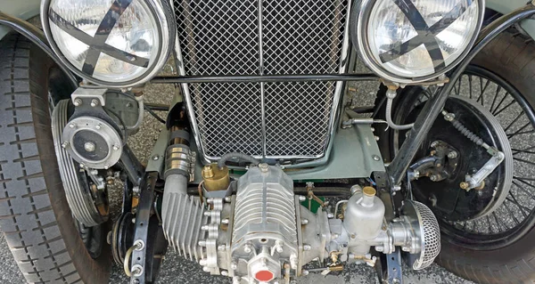 eski bir araba yakın çekim