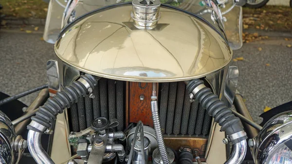Detailní záběr ze starého auta — Stock fotografie