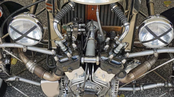 eski bir araba yakın çekim