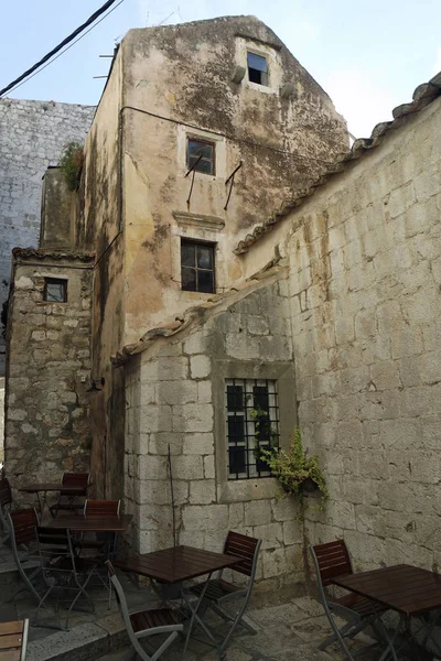 Historical old town of dubrovnik in croatia — Stock Photo, Image