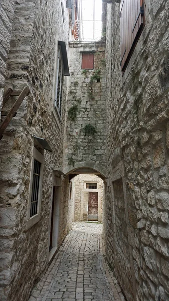 Old town of croatian city trogir — Stock Photo, Image