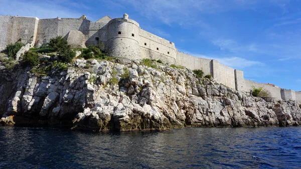 Vieux château de dubrovnik en croatie — Photo
