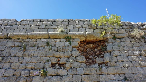 Velho castelo de dubrovnik na croácia — Fotografia de Stock