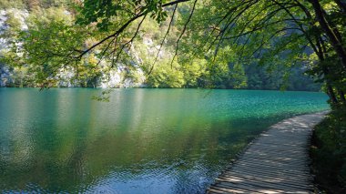 plitvice gölleri, Hırvatistan, muhteşem manzara