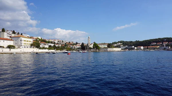 Incredibile costa naturale dell'isola di Hvar in croazia — Foto Stock