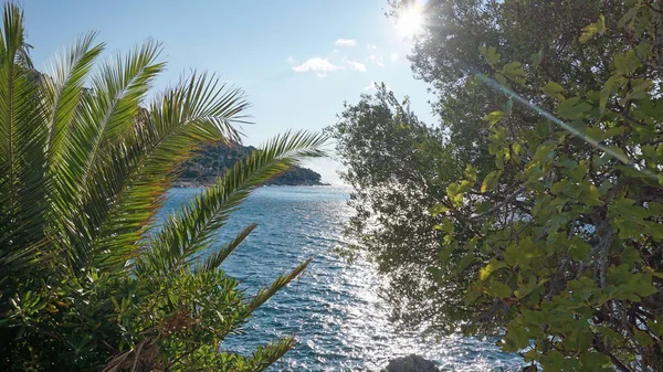 Fantastiska naturliga stranden i kroatiska staden dubrovnik — Stockfoto