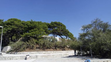 Beach promenade Split Hırvatistan