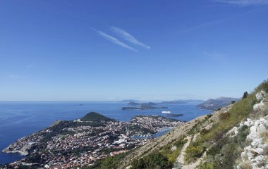 dubrovnik teleferik şaşırtıcı görünümünden
