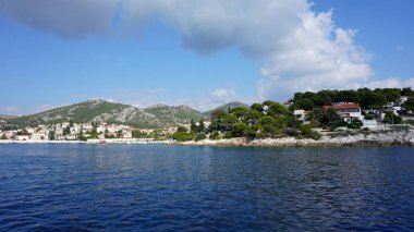 Hırvatistan hvar Adası'nın muhteşem doğal sahil