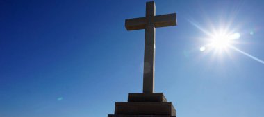 Dobruca tepedeki Hıristiyan çapraz