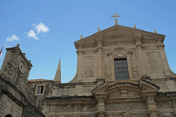 Cidade velha histórica de dubrovnik na croácia — Fotografia de Stock