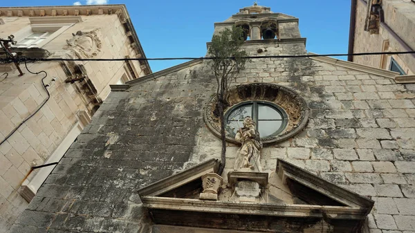 Historické staré město Dubrovník v Chorvatsku — Stock fotografie