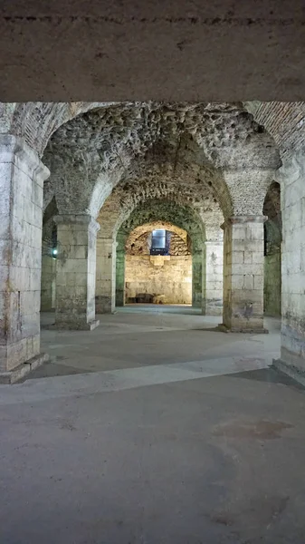 Diokleciánův palác v chorvatské město split — Stock fotografie