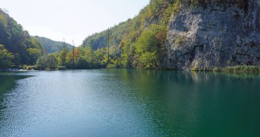 plitvice gölleri, Hırvatistan, muhteşem manzara