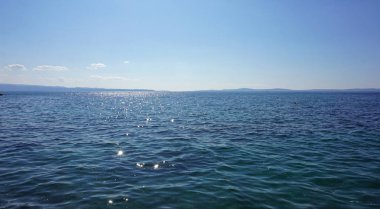 Beach promenade Split Hırvatistan