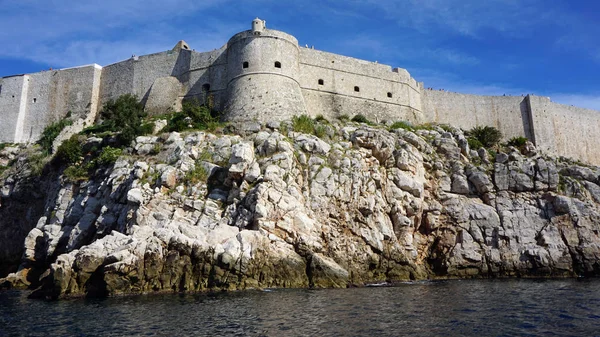 Vieux château de dubrovnik en croatie — Photo