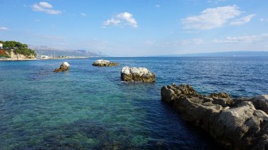 Beach promenade Split Hırvatistan