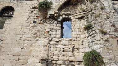 diocletians sarayda Hırvat kasaba bölünmüş