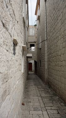 Hırvat şehir Trogir eski şehir