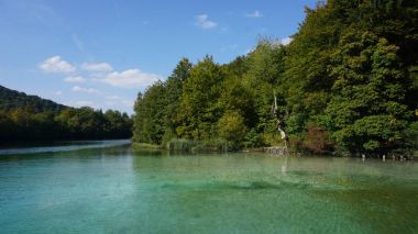 plitvice gölleri, Hırvatistan, muhteşem manzara