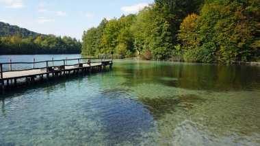 plitvice gölleri, Hırvatistan, muhteşem manzara