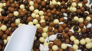 renkli tatlı yakın çekim