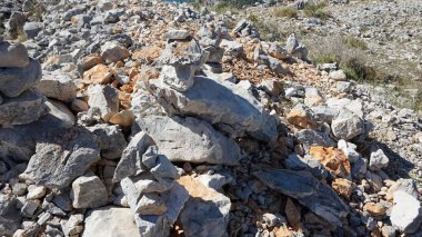 dubrovnik Hırvatistan alan dağ görünümünde