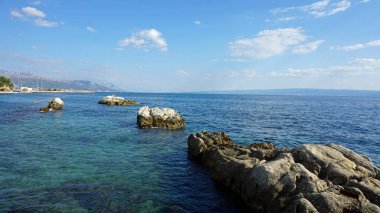 Beach promenade Split Hırvatistan