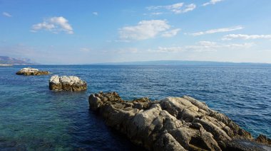 Beach promenade Split Hırvatistan