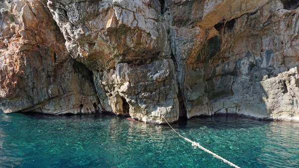 Muhteşem sahil Akdeniz deniz Hırvatistan — Stok fotoğraf