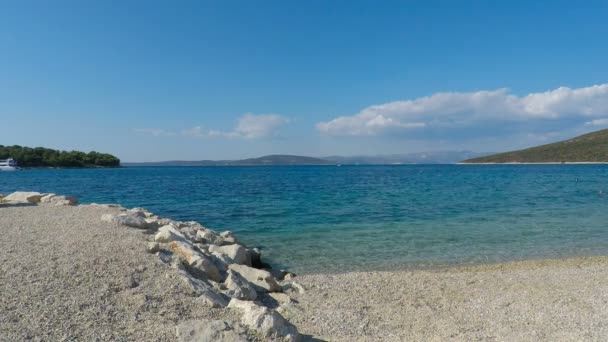 Trogir eiland in Kroatië — Stockvideo