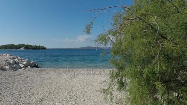 Trogir island in croatia — Stock Video