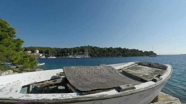 Wyspie Trogir w Chorwacji — Wideo stockowe