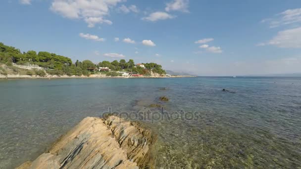 Beach, Split, Horvátország — Stock videók