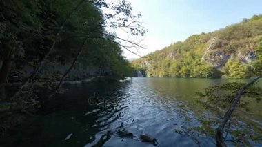 plitvice gölleri, şelale