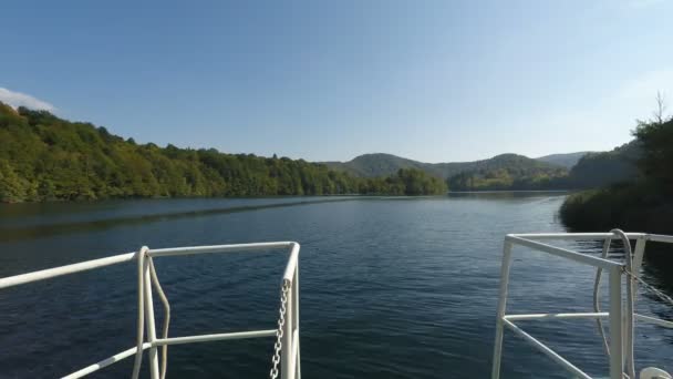 Плитвицкие озера Хорватии — стоковое видео