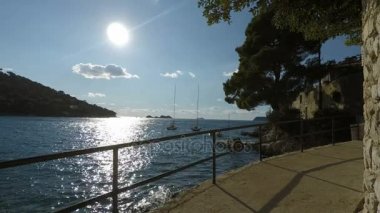 marjan Split gün batımında