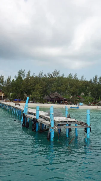 Pontile marcio — Foto Stock