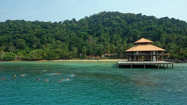 Costa tropical de koh chang — Fotografia de Stock